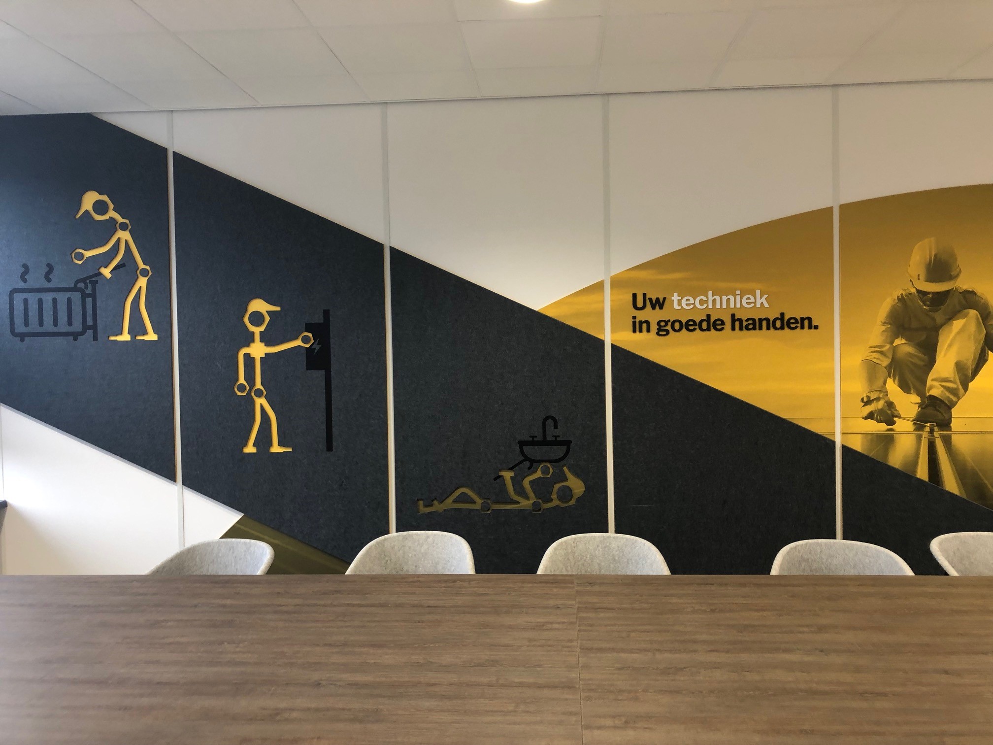 Nieuwe frisse look voor vergaderzaal ampere sfi
