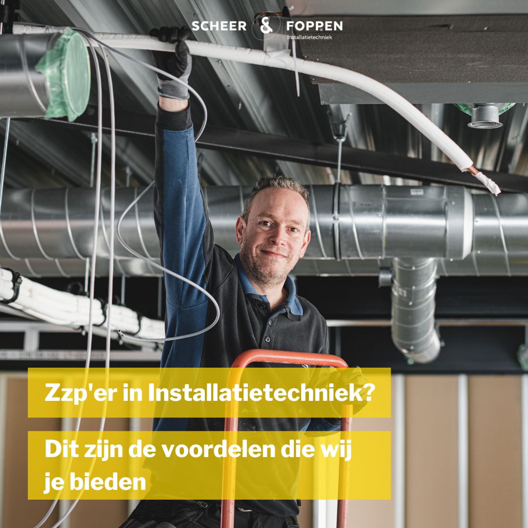 Afbeelding monteur Scheer en Foppen Installatietechniek