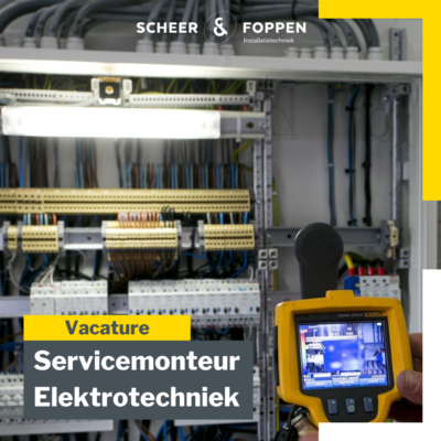 Vacature Servicemonteur Elektrotechniek