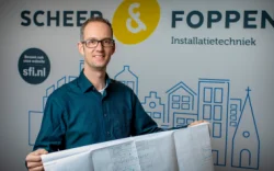 Afbeelding Tjerk Elzinga van Scheer en Foppen Installatietechniek