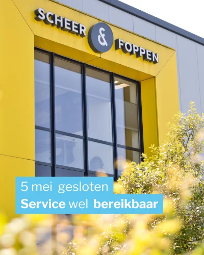 Bevrijdingsdag gesloten – Service bereikbaar