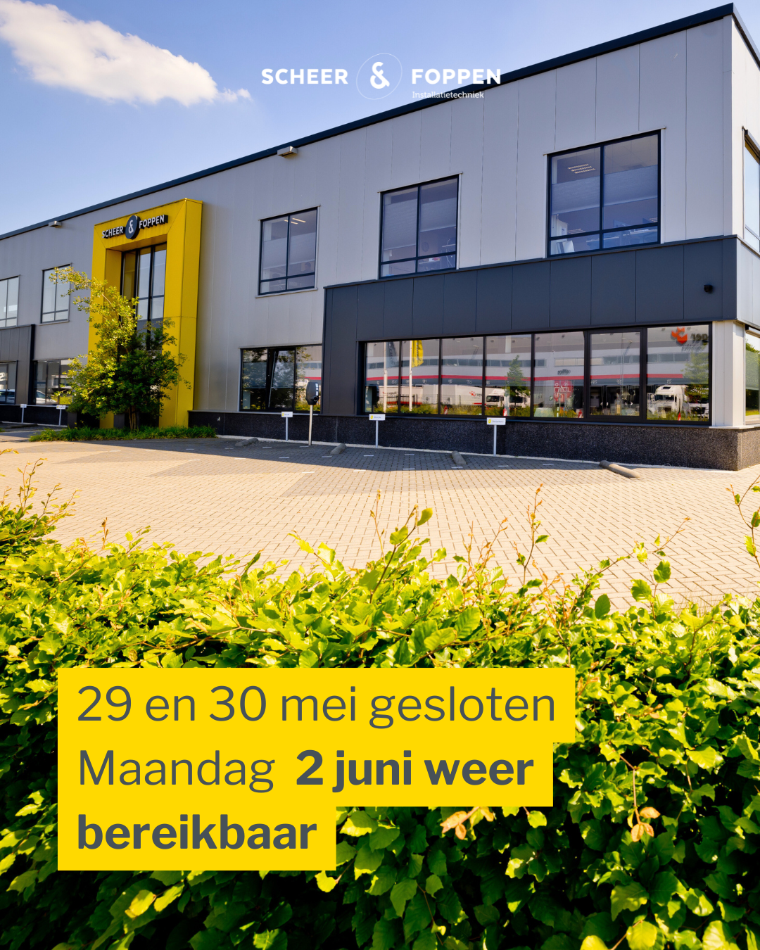 Afbeelding gesloten hemelvaart 2025