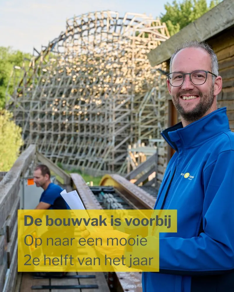 Afbeelding einde bouwvak - Scheer en Foppen Installatietechniek
