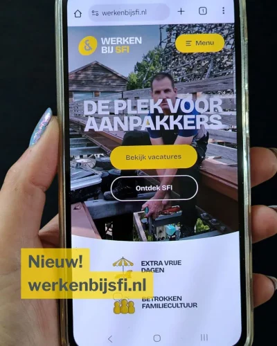 Vacaturewebsite SFI vernieuwd!